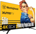 Westinghouse 58-inch Smart TV, 4K UHD Xumo TV w/ HDR10, Voice Remote, Dolby Vision, Dolby Atmos, Edgeless, Flat Screen LED Television w/Bluetooth, Apple AirPlay, Wi-Fi & Mobile Connectivity