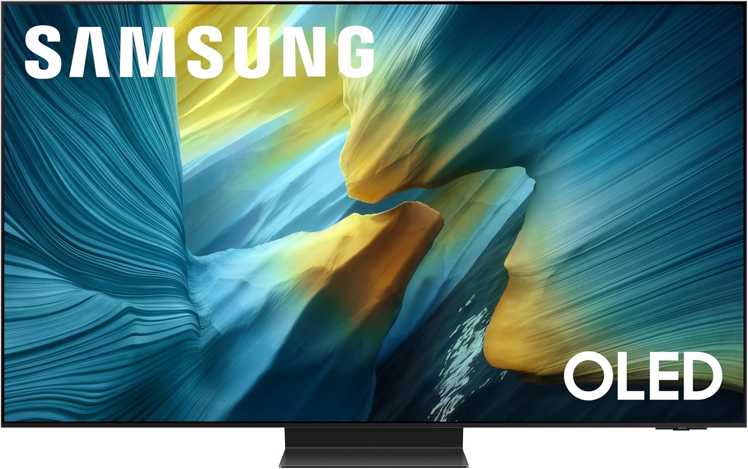 SAMSUNG QN65S95FAFXZA 65 Inch OLED HDR Pro 4K Smart TV with Q-Symphony Pro and 2 Year Amber Protection Plan (2025)