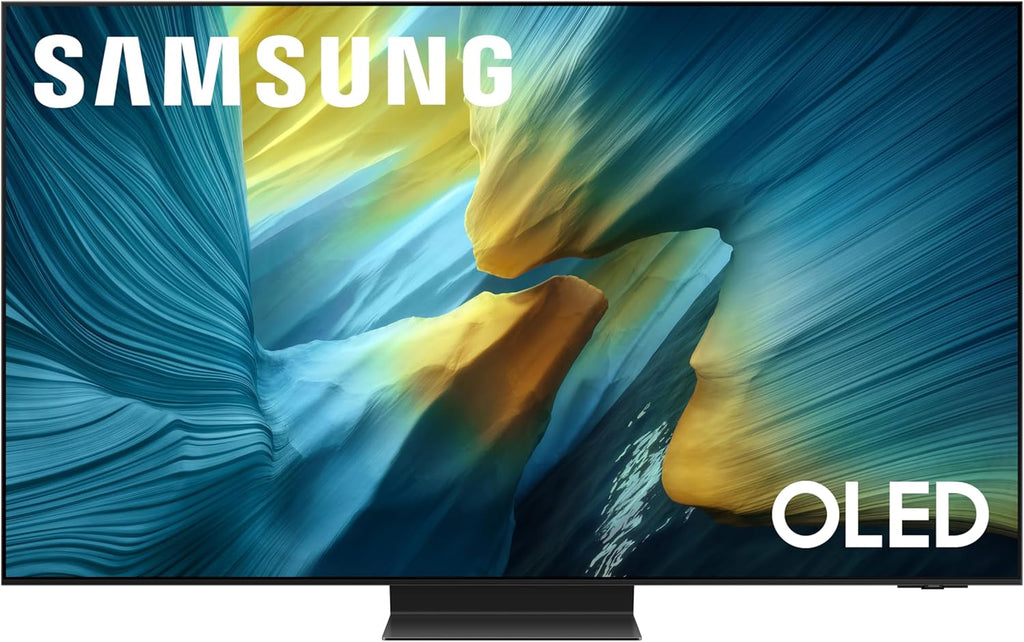 Samsung QN83S95FAEXZA 83 Inch OLED HDR Pro 4K Smart TV with a WireLogic Ruby 8ft Ultra High Speed 4K-8K-10K HDMI Cable (2025)