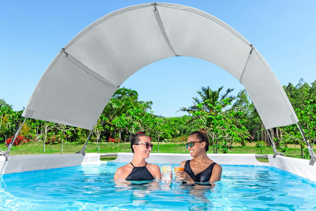 Bestway | Flowclear Pool Canopy, UPF 40+ Sun Protection, Above Ground Pools Accessories