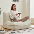 Bean Bag Chairs for Adults Giant BeanBag Chair Sofa Memory Foam Bean Bag Chair Couch with Ergonomic Design for Adults and Kids Home Living Room Bedroom Office Home Gaming Salon(Beige)