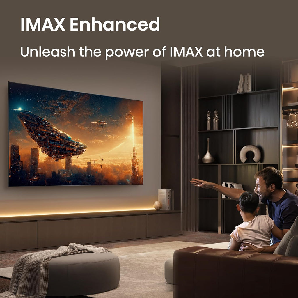 Hisense 110' Mini-LED Premium Flagship ULED X Series 4K UHD Google Smart TV (110UX) - MiniLED X, Up to 10k Brightness, QLED, 144Hz, Dolby Vision Atmos, HDR10+, 4.2.2 Ch Audio, Voice Control, Alexa