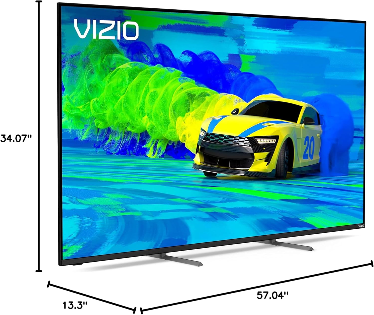 VIZIO 65-Inch M-Series 4K QLED HDR Smart TV w/Voice Remote, Dolby Vision, HDR10+, Alexa Compatibility, M65Q7-J01, 2021 Model