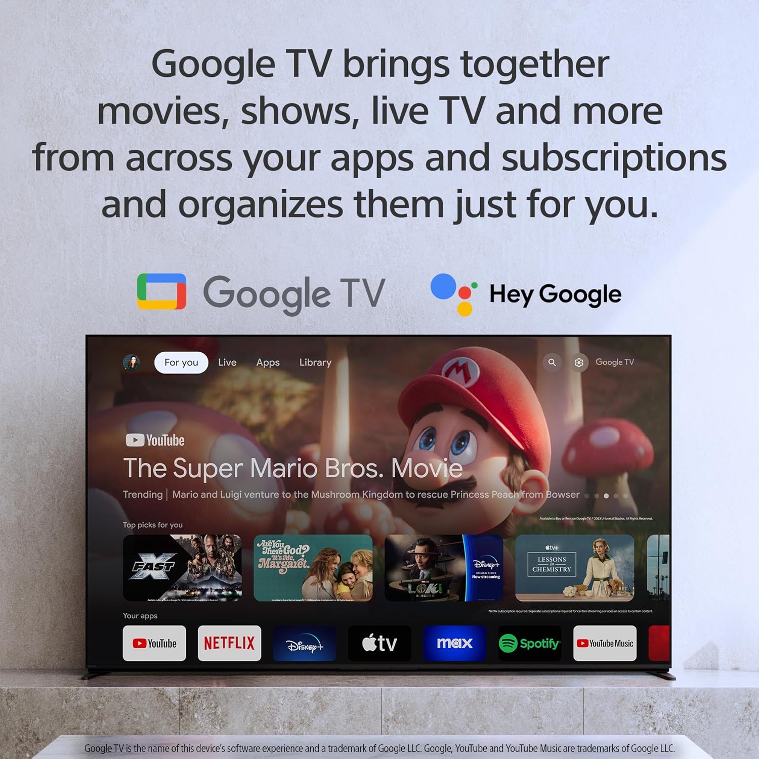 Sony K55XR80 55 Inch IMAX Enhanced Bravia OLED 4K HDR Google TV with 4 Year Amber Protection Plan (2024)