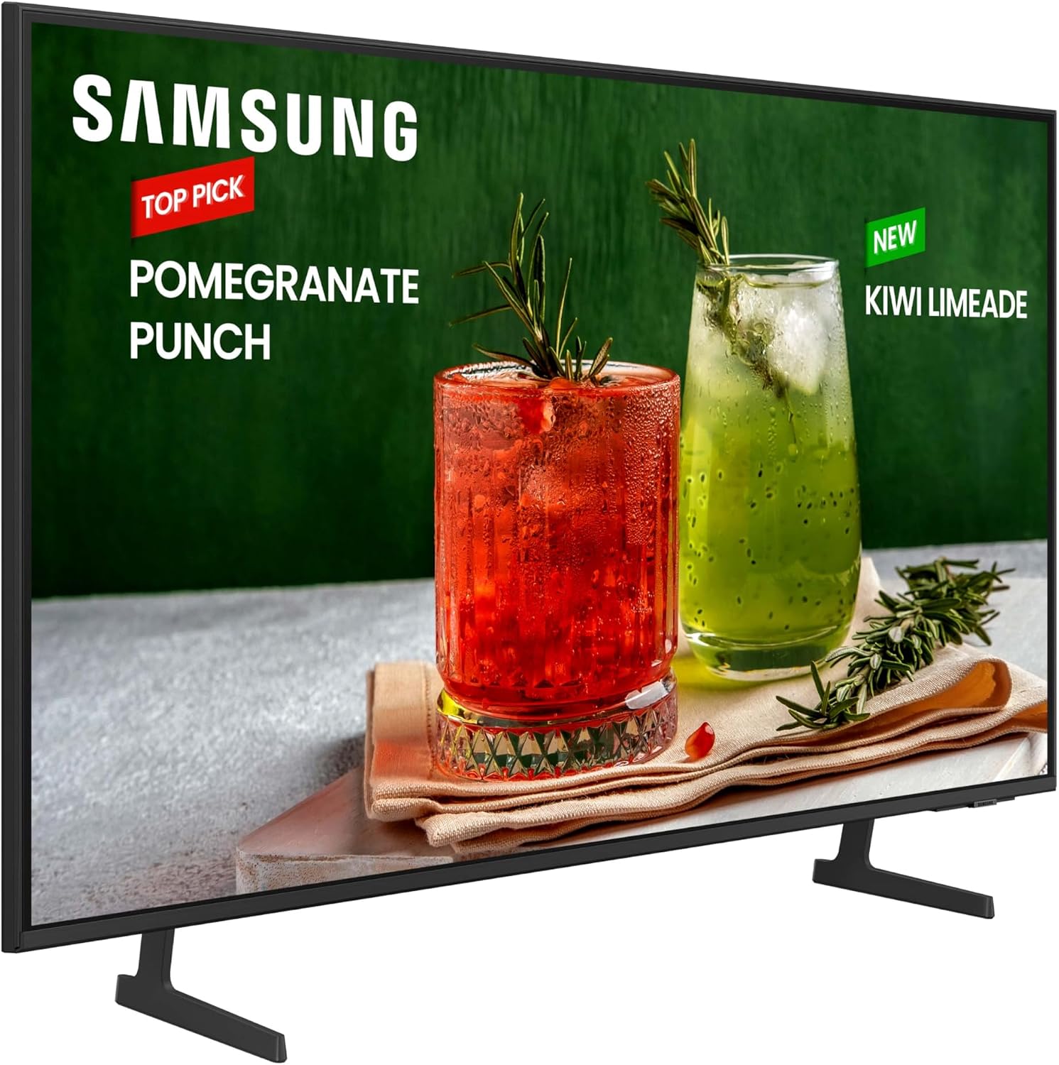 SAMSUNG 60-Inch Class Crystal UHD 4K Bed-H Series HDR Business Pro TV w/ 3-Sided Bezel-Less Slim Design, Use for Digital Signage Displays, Commercial TV, Alexa Built-in (LH60BEDHLG, 2024 Model)