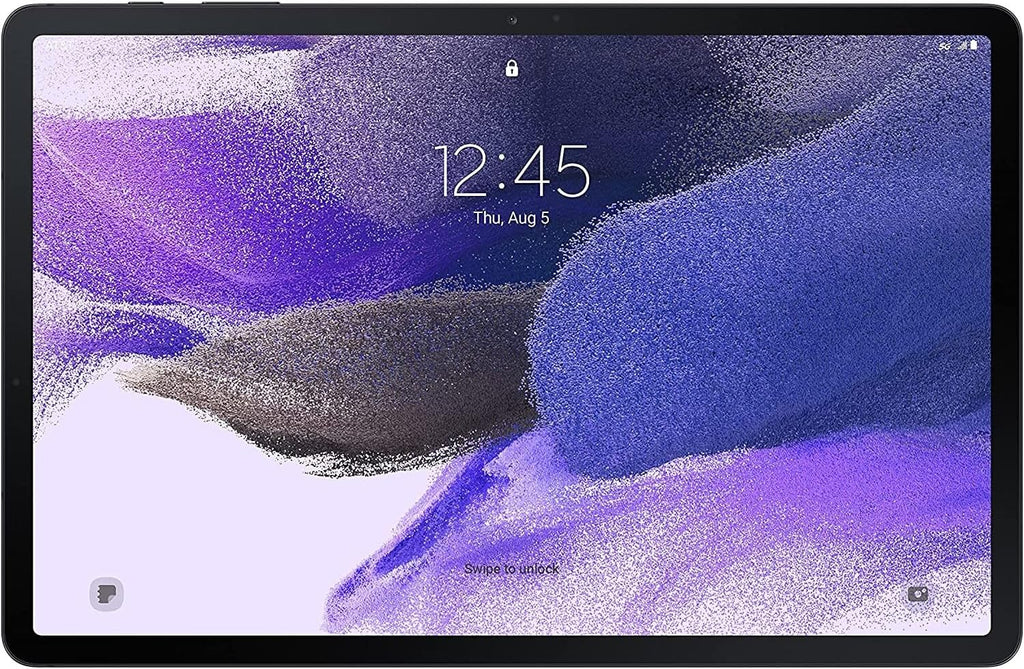 Samsung Galaxy Tab S7 FE 2021 Android Tablet 12.4' Screen WiFi 64GB S Pen Included Long-Lasting Battery Powerful Performance, Black (Renewed)