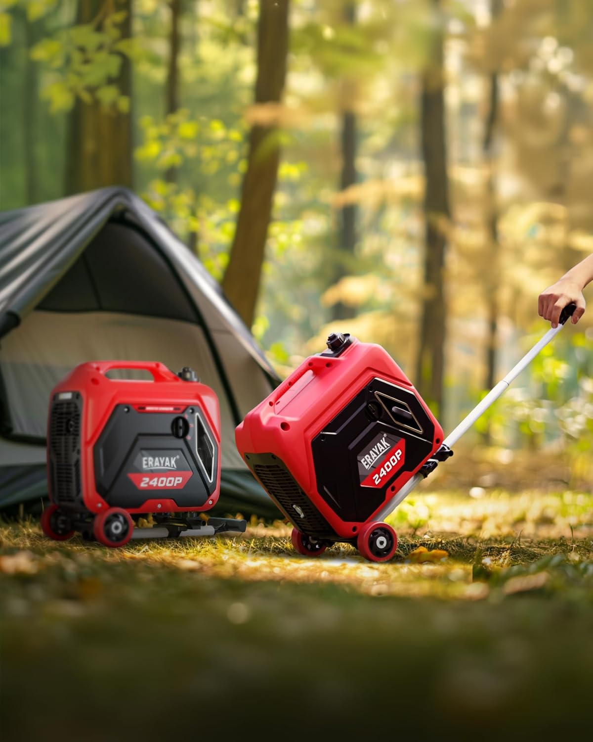 Erayak 2400P Portable Generator + Outdoor Mobility Kit