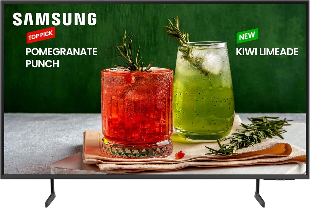 SAMSUNG 60-Inch Class Crystal UHD 4K Bed-H Series HDR Business Pro TV w/ 3-Sided Bezel-Less Slim Design, Use for Digital Signage Displays, Commercial TV, Alexa Built-in (LH60BEDHLG, 2024 Model)