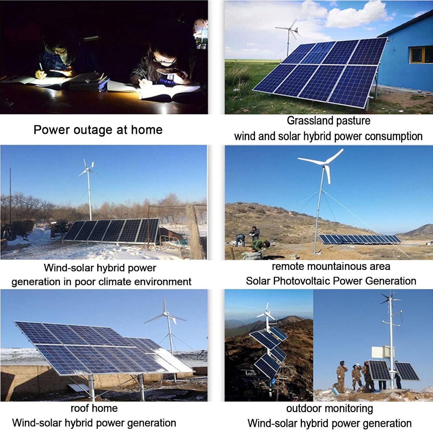 6000W-14000W Wind Solar Hybrid Charge Controller with Dump Load for max 14000W Wind Turbine Generator 14000W Solar Panel 12V 24V Battery Auto MPPT Charge Boost,10000W-14000W-48V