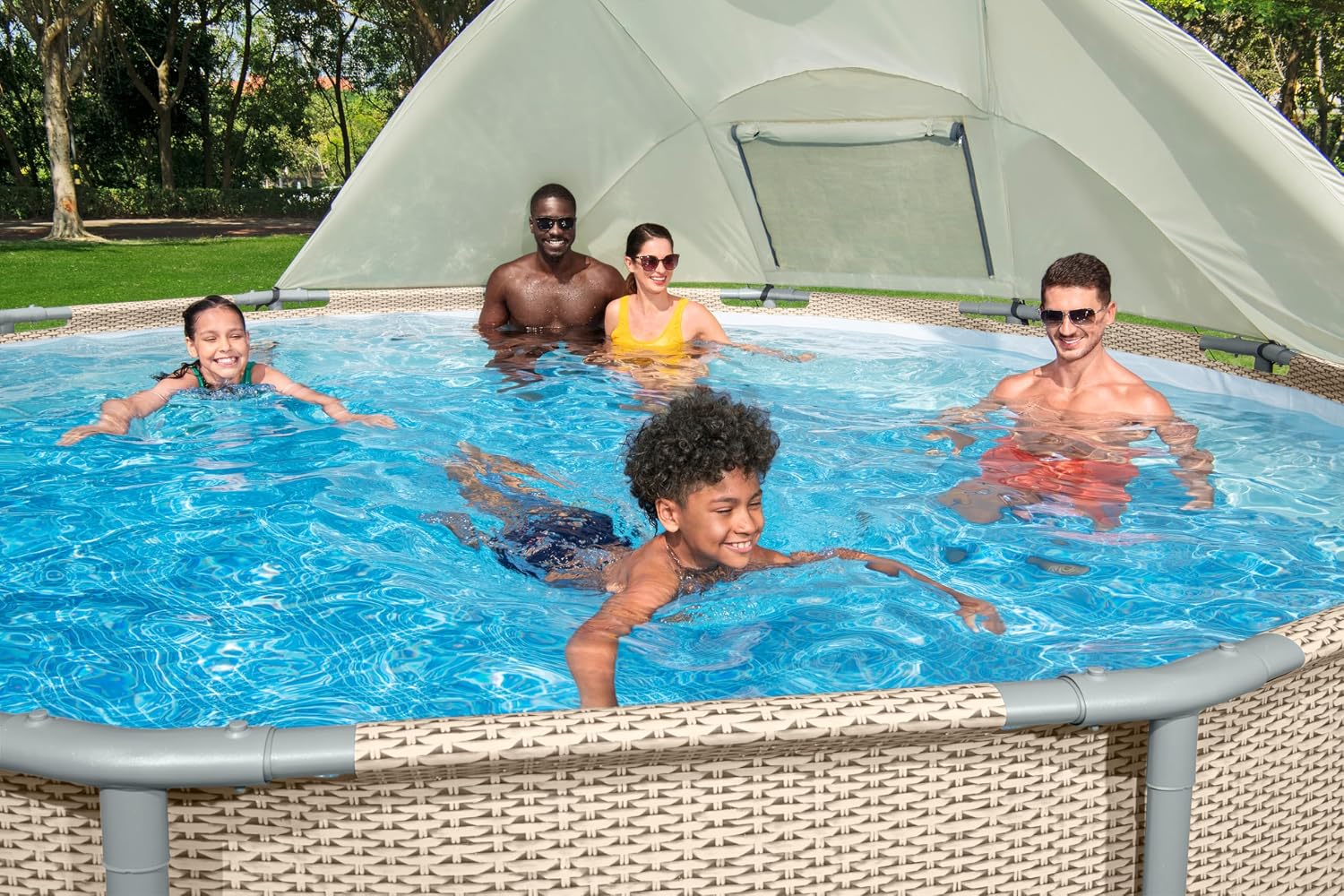 Bestway | Above Ground Pool Canopy Sunshade 3.05-5.49 m