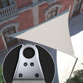 Royal Shade 14' x 20' x 24.42' Grey Right Triangle Super Ring Sun Shade Sail Order to Make Canopy Awning RSAWTN, 260 GSM Heavy Duty & 98% UV Blockage, Backyard Outdoor Patio (We Make Custom Size)