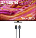 Samsung QN65QN90FAFXZA 65 Inch Neo QLED 4K QN90F Vision AI Smart TV with an Austere 5S-4KHD2-2.5M V-Series 2.5m Premium 4K HDR HDMI Braided Cable (2025)
