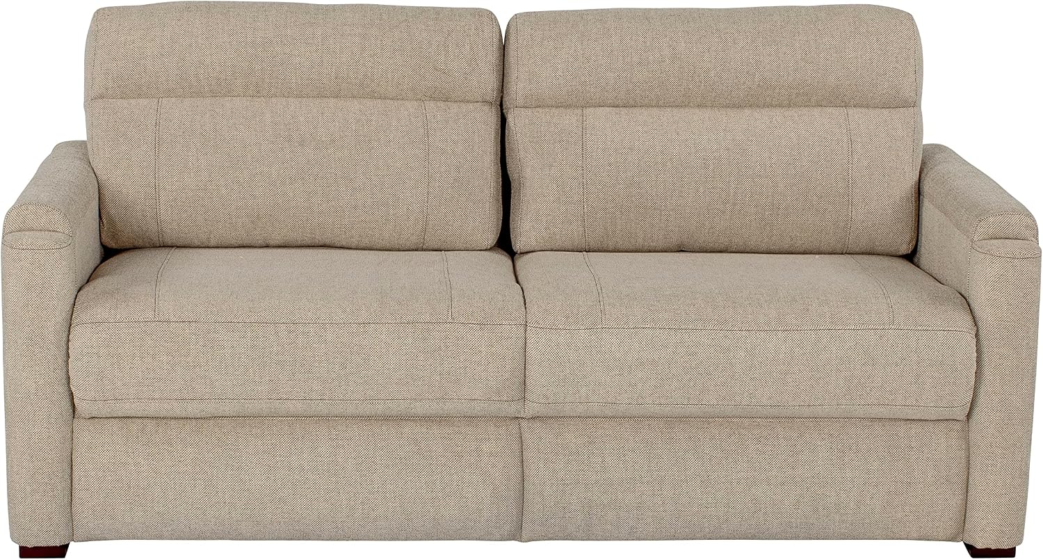 Thomas Payne 72' Norlina RV Tri-Fold Sofa with Woven Fabric, Couch-to-Bed Conversion, Removeable Back, Easy Installation for Travel Trailers, 5th Wheels and Motorhomes - 2020128896