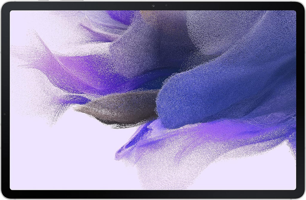 SAMSUNG Electronics Galaxy Tab S7 FE 2021 Android Tablet 12.4' Screen WiFi 64GB S Pen Included Long-Lasting Battery Powerful Performance, Mystic Silver (Renewed)