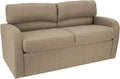 RecPro 70' RV Jack Knife Sofa w/Arms | RV Sleeper Sofa/Couch/Furniture/Living Room (Slideout) (Oatmeal)