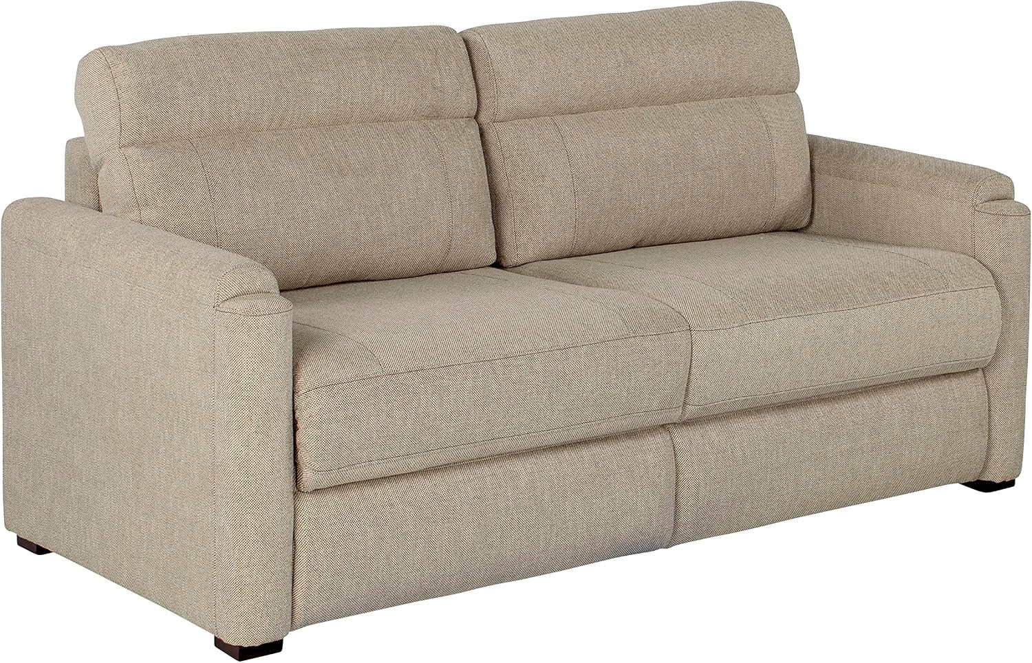 Thomas Payne 72' Norlina RV Tri-Fold Sofa with Woven Fabric, Couch-to-Bed Conversion, Removeable Back, Easy Installation for Travel Trailers, 5th Wheels and Motorhomes - 2020128896