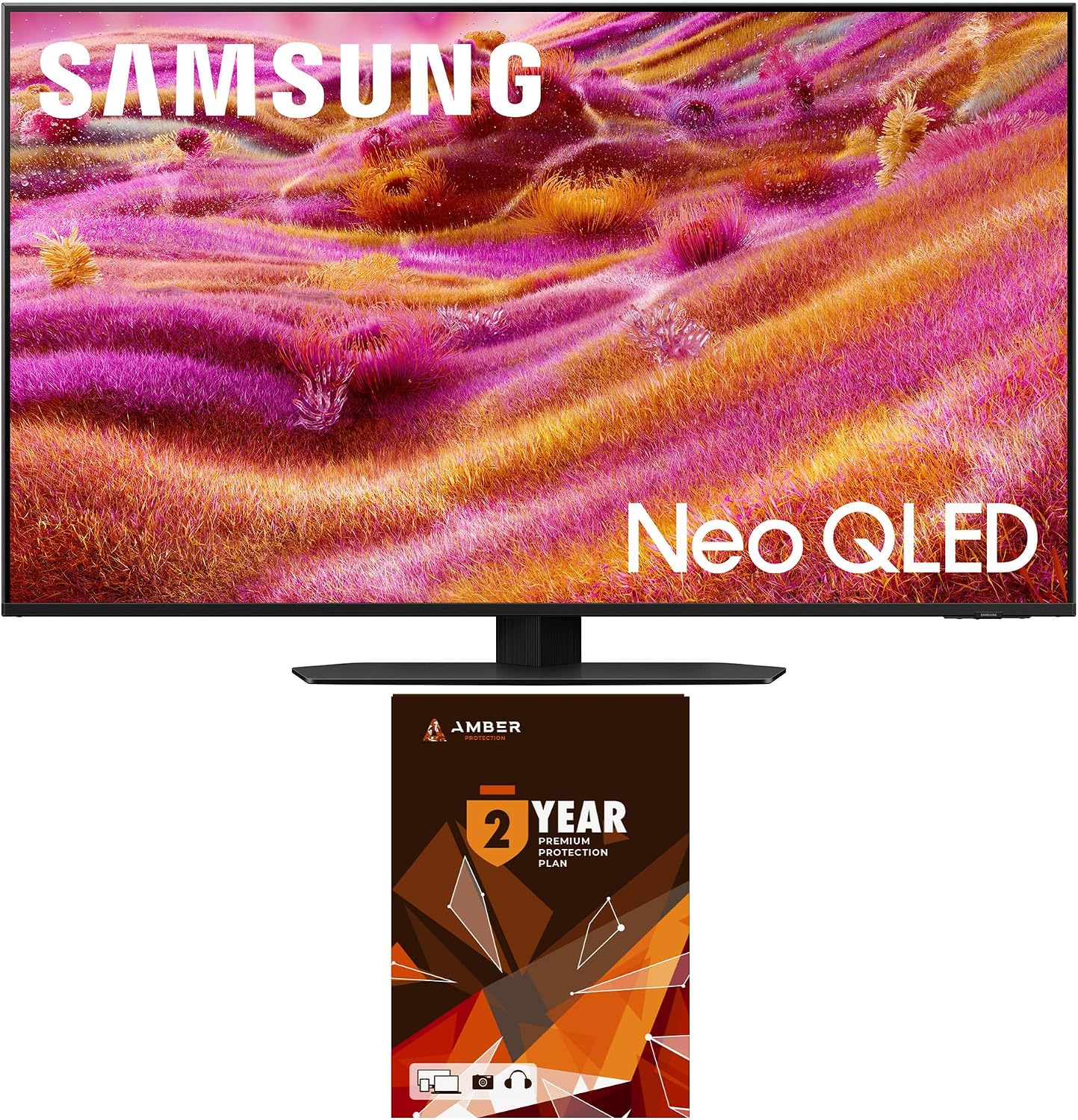 Samsung QN43QN90FAFXZA 43 Inch Neo QLED 4K QN90F Vision AI Smart TV with 2 Year Amber Protection Plan (2025)