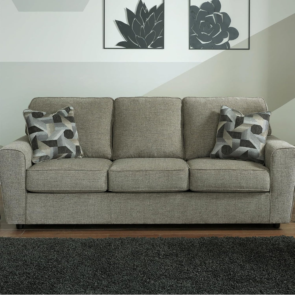 Signature Design by Ashley Cascilla Casual Sofa, Light Gray