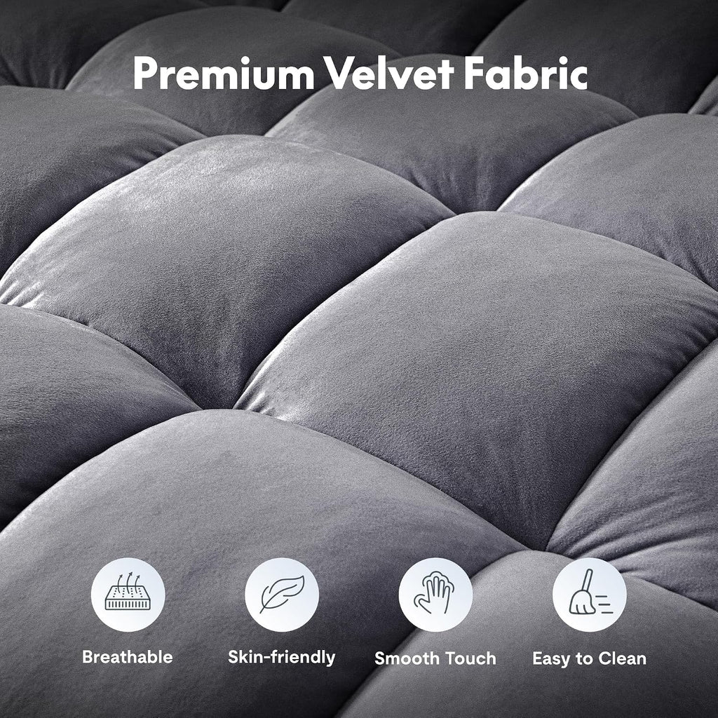 FLEXISPOT XCT4 Pull Out Couch, 3-in-1 Sleeper Sofa Bed with Adjustable Backrest, Loveseat Sleeper with Pillows & Side Pockets, Convertible Futon Couch for Small Spaces Guest Room Apartment, Gray