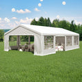 20' x 29.5' Heavy Duty Party Tent, Outdoor Large Wedding Tent with Removable Sidewalls, Event Canopy Shelter for Birthday Party, Outdoor Event