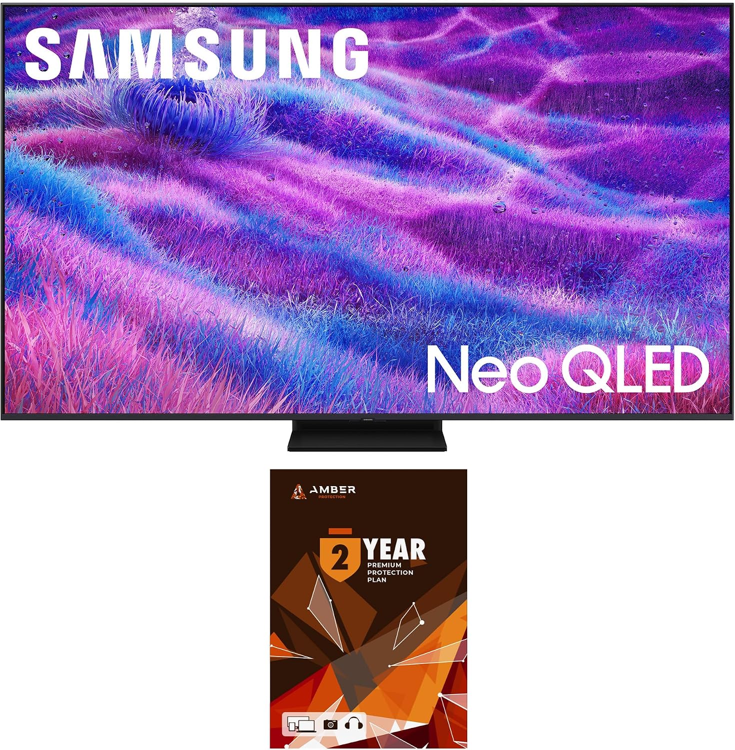 Samsung QN75QN80FAFXZA 75 Inch Neo QLED QN80F Series Supreme UHD 4K TV with 2 Year Amber Protection Plan (2025)