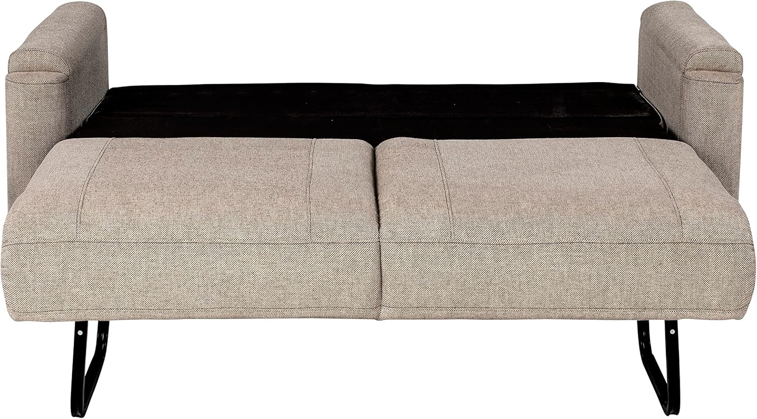 Thomas Payne 68' Norlina RV Tri-Fold Sofa with Woven Fabric, Couch-to-Bed Conversion, Removeable Back, Easy Installation for Travel Trailers, 5th Wheels and Motorhomes - 2020128771