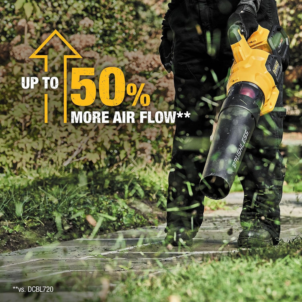 DEWALT FLEXVOLT 60V MAX* Blower, 125 MPH, 600 CFM (DCBL772X1)