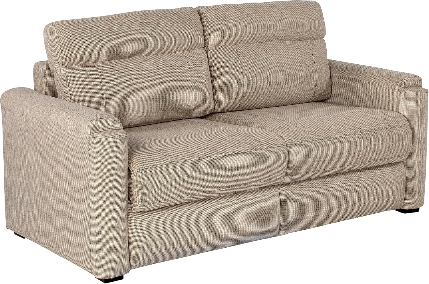 Thomas Payne 68' Norlina RV Tri-Fold Sofa with Woven Fabric, Couch-to-Bed Conversion, Removeable Back, Easy Installation for Travel Trailers, 5th Wheels and Motorhomes - 2020128771