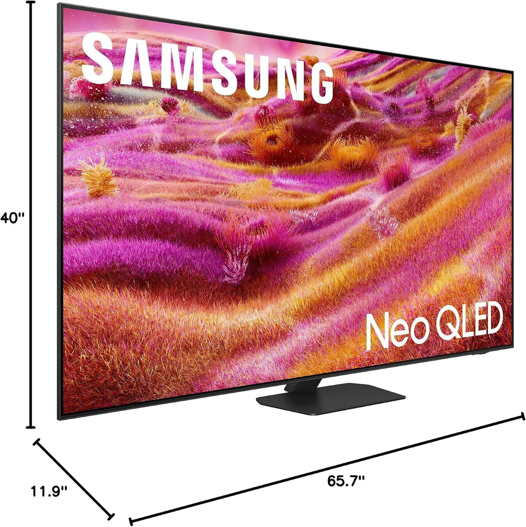 Samsung QN75QN90FAFXZA 75 Inch Neo QLED 4K QN90F Vision AI Smart TV with an AudioQuest PQ505NA PowerQuest 505 12 Outlet Surge Protector (2025)