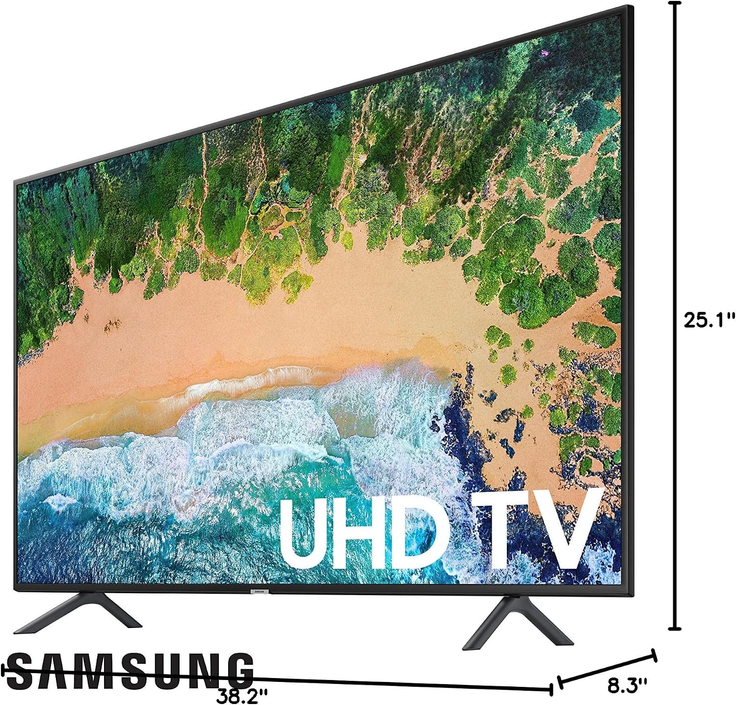 Samsung 7 Series NU7100 43' - Flat 4K UHD Smart LED TV (2018)