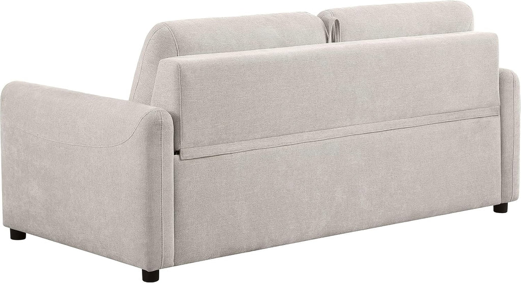 Coaster Home Furnishings - Rylie - Upholstered Sleeper Sofa with Queen Mattress and 5-Inch Memory Foam Layer - Transitional - Living Room - Beige - 360027