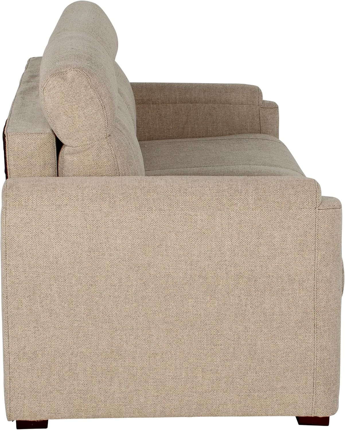 Thomas Payne 72' Norlina RV Tri-Fold Sofa with Woven Fabric, Couch-to-Bed Conversion, Removeable Back, Easy Installation for Travel Trailers, 5th Wheels and Motorhomes - 2020128896