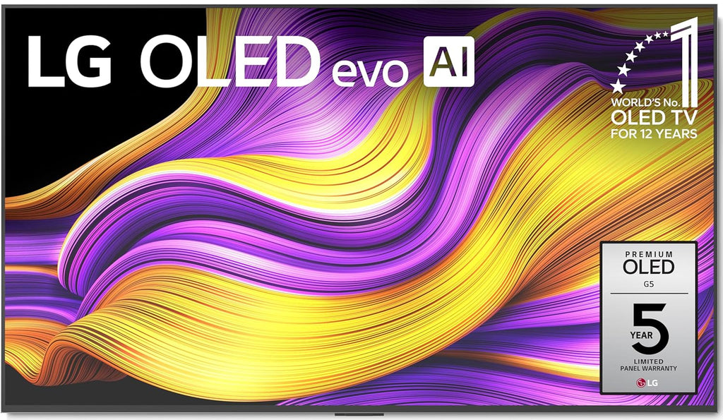 LG OLED55G5W 55 inch Class G5 Series 4K OLED evo AI Smart TV