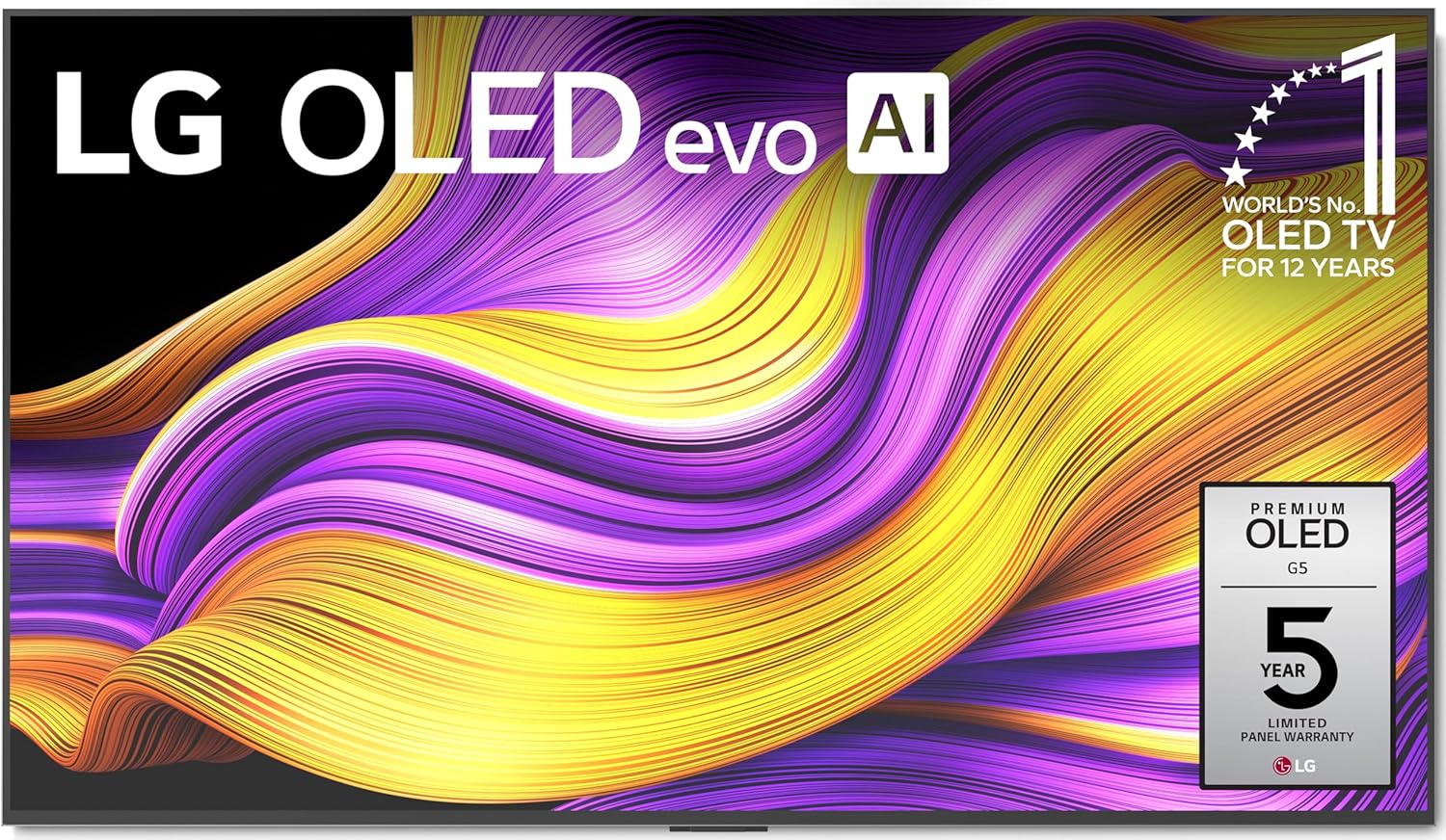 LG OLED55G5W 55 inch Class G5 Series 4K OLED evo AI Smart TV