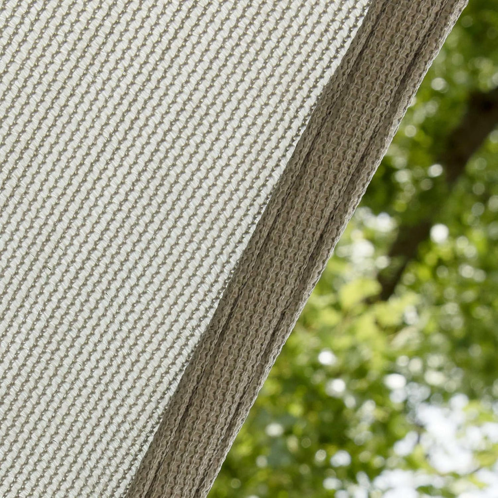 Amgo Custom Size 14' x 20' Grey Rectangle Square Sun Shade Sail UPF50+ AGTAPR1216, Order to Make Canopy Awning, 95% UV Blockage, Water & Air Permeable, Commercial and Residential (We Customize)