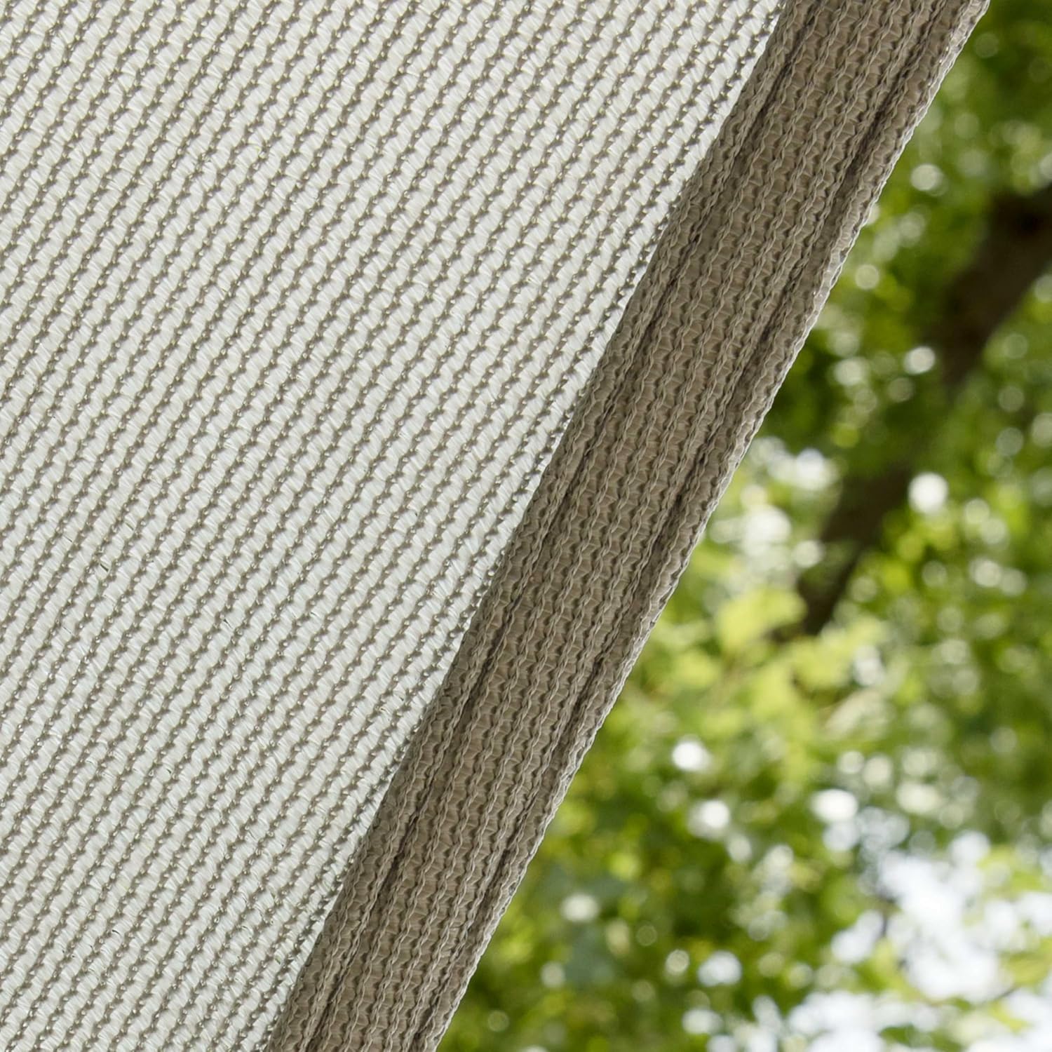 Amgo Custom Size 14' x 20' Grey Rectangle Square Sun Shade Sail UPF50+ AGTAPR1216, Order to Make Canopy Awning, 95% UV Blockage, Water & Air Permeable, Commercial and Residential (We Customize)