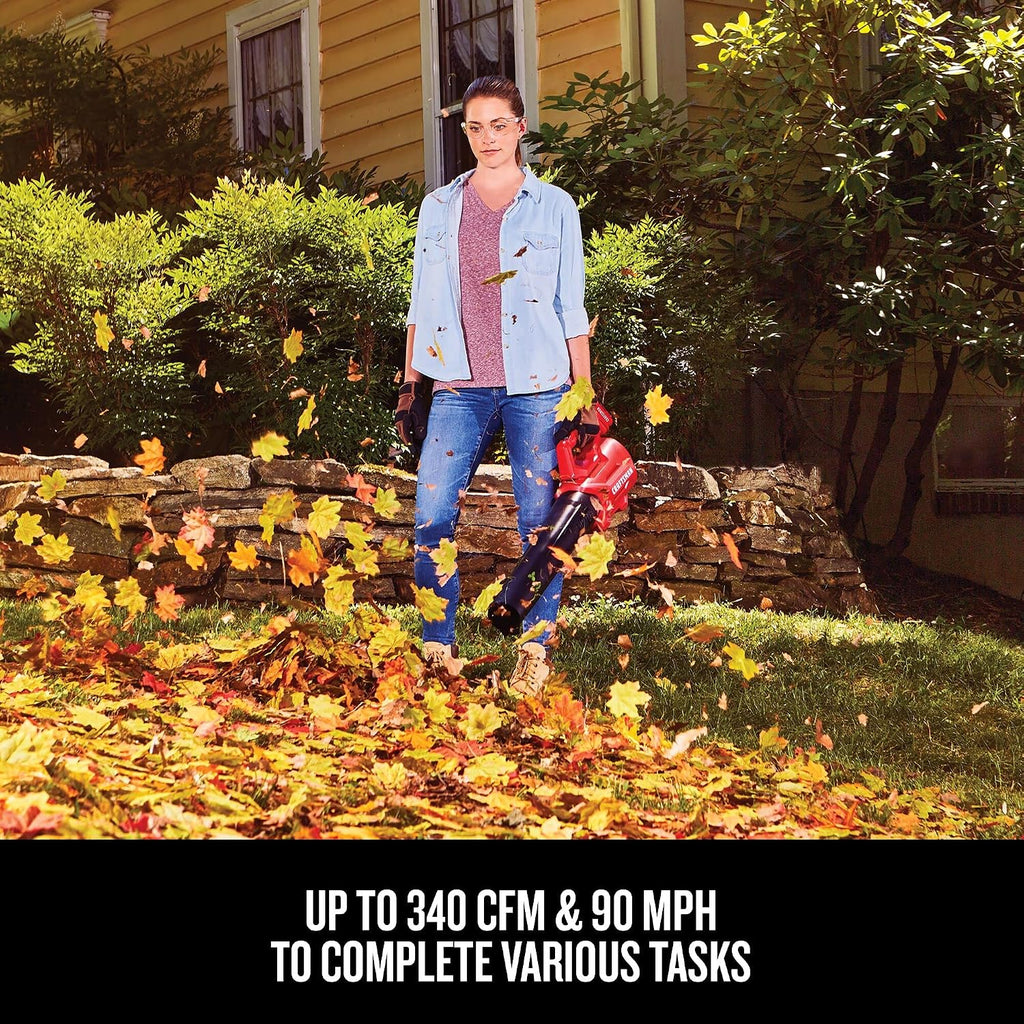 CRAFTSMAN 20V MAX WEEDWACKER String Trimmer and Leaf Blower Combo Kit, Battery and Charger Included (CMCK197M1)