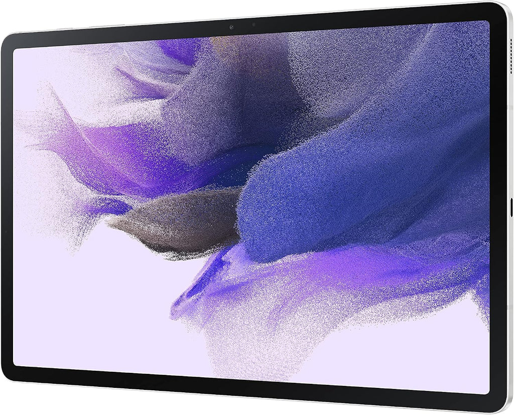 SAMSUNG Electronics Galaxy Tab S7 FE 2021 Android Tablet 12.4' Screen WiFi 64GB S Pen Included Long-Lasting Battery Powerful Performance, Mystic Silver (Renewed)