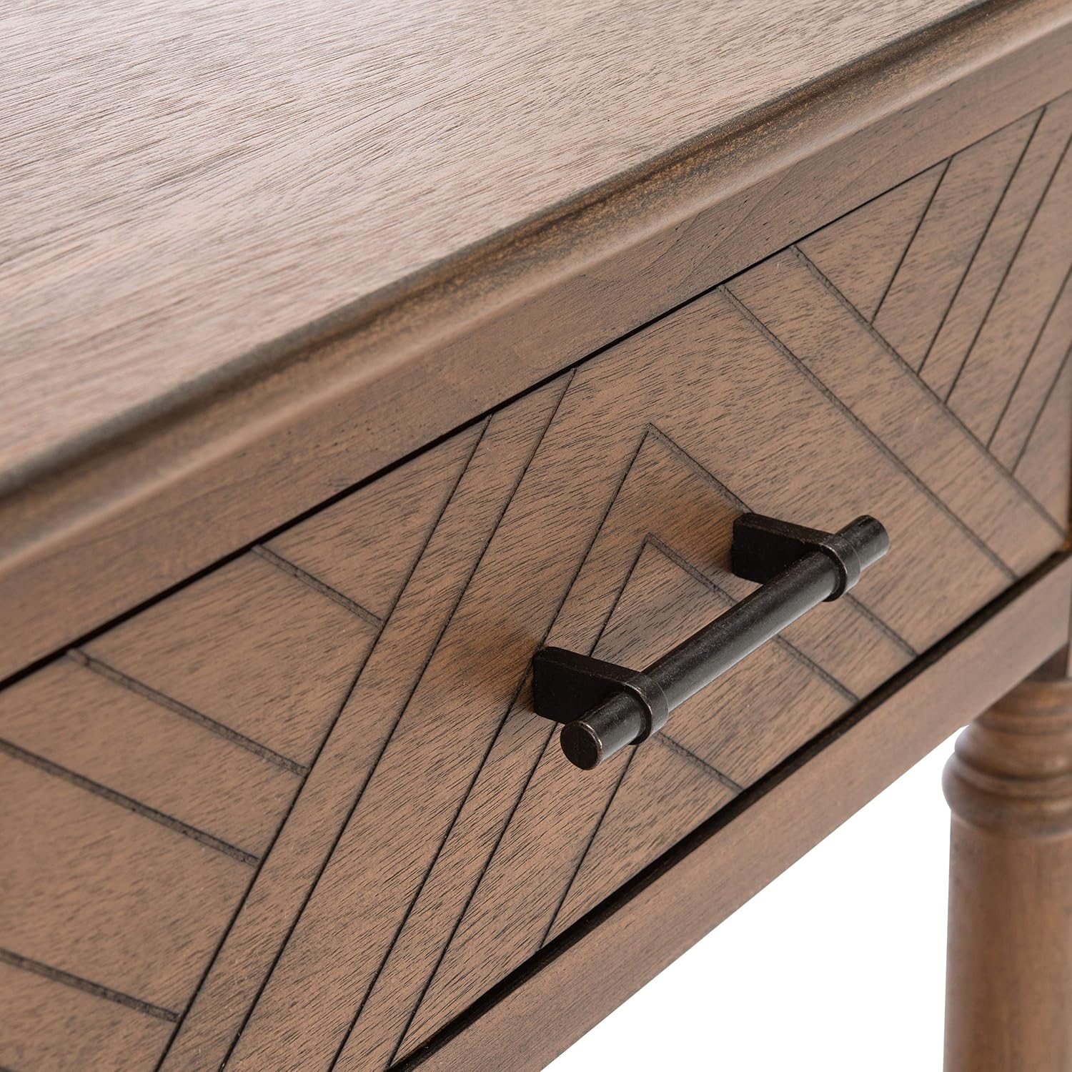 Safavieh Home Collection Peyton Brown 2-Drawer Console Table CNS5704C