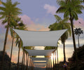 Amgo Custom Size 14' x 20' Grey Rectangle Square Sun Shade Sail UPF50+ AGTAPR1216, Order to Make Canopy Awning, 95% UV Blockage, Water & Air Permeable, Commercial and Residential (We Customize)