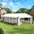 20' x 40' Party Tent Heavy Duty, Wedding Tent with Removable Sidewalls, Outdoor Gazebo Event Shelters Canopy for Birthday Party