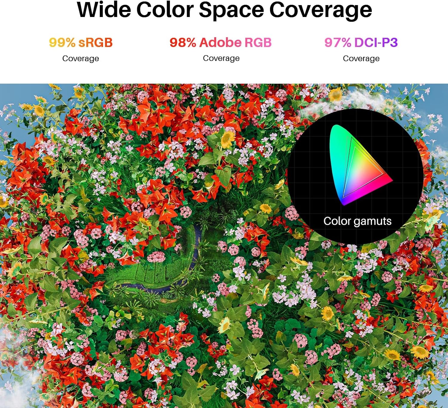 HUION KAMVAS Pro 27 4K UHD Drawing Tablet with Screen, PenTech 4.0 Battery-Free Stylus with Anti-Glare Canvas Glass 2.0 Full Laminated Graphics Tablet, 98% Adobe RGB Multi-Touch Screen for Artist