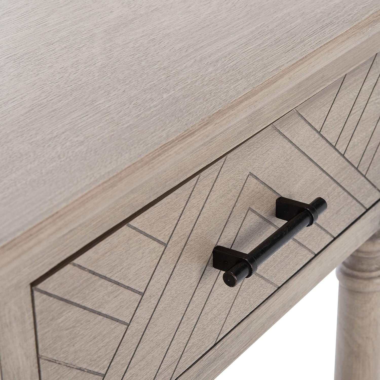 Safavieh Home Collection Peyton Greige 2-Drawer Console Table CNS5704D