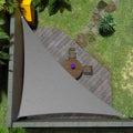 Amgo Custom Size 14' x 20' x 24.4' Gray Right Triangle Sun Shade Sail UPF50+ AGTAPT10, Order to Make Canopy Awning, 95% UV Blockage, Water & Air Permeable, Commercial Standard (We Customize)