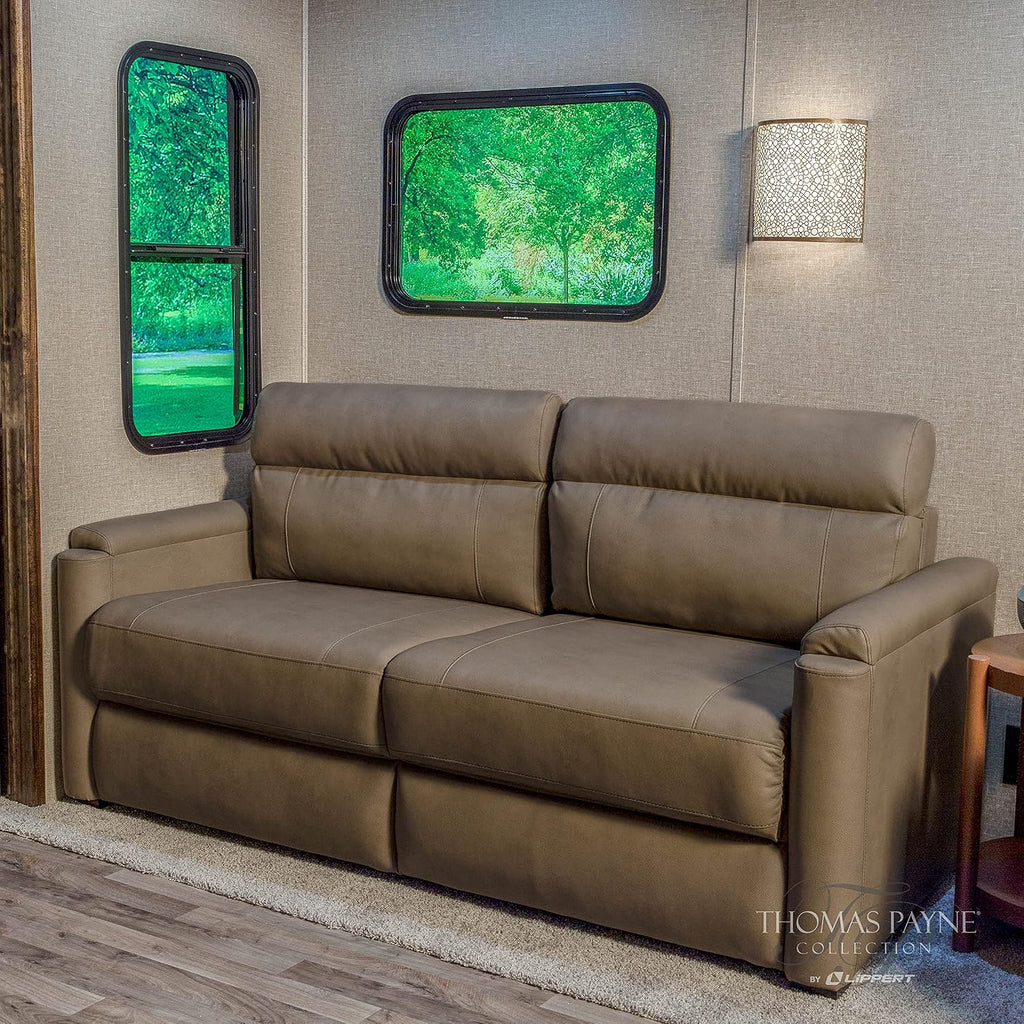 72' Tri-Fold Sofa for 5th Wheel RVs, Travel Trailers and Motorhomes
